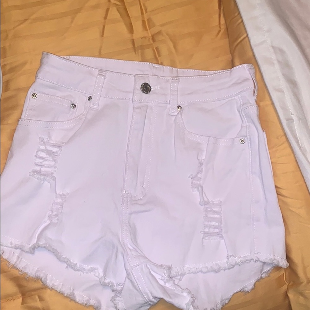 White shorts